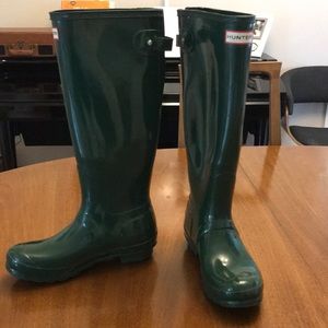Green Hunter Boots